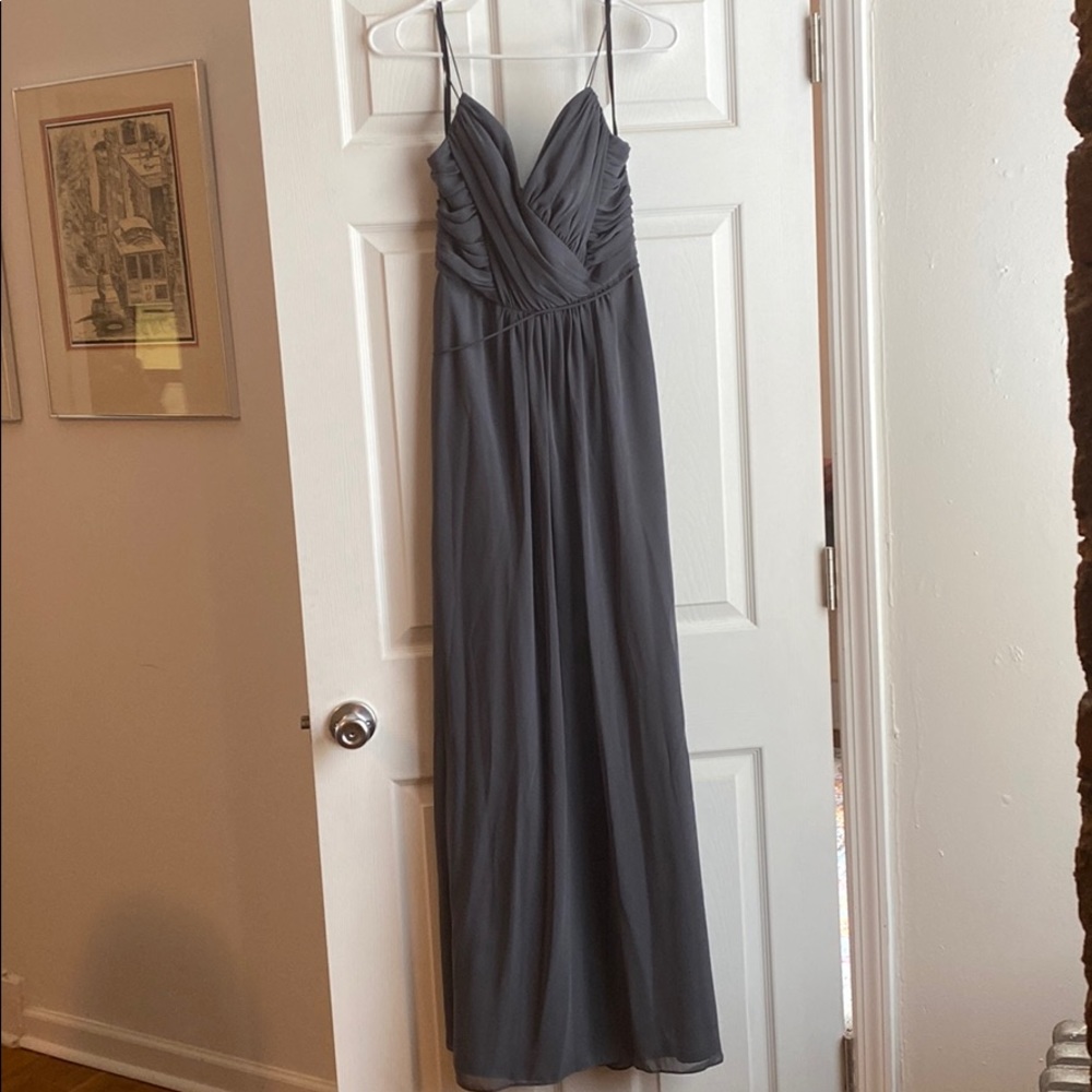 Beautiful gray gown